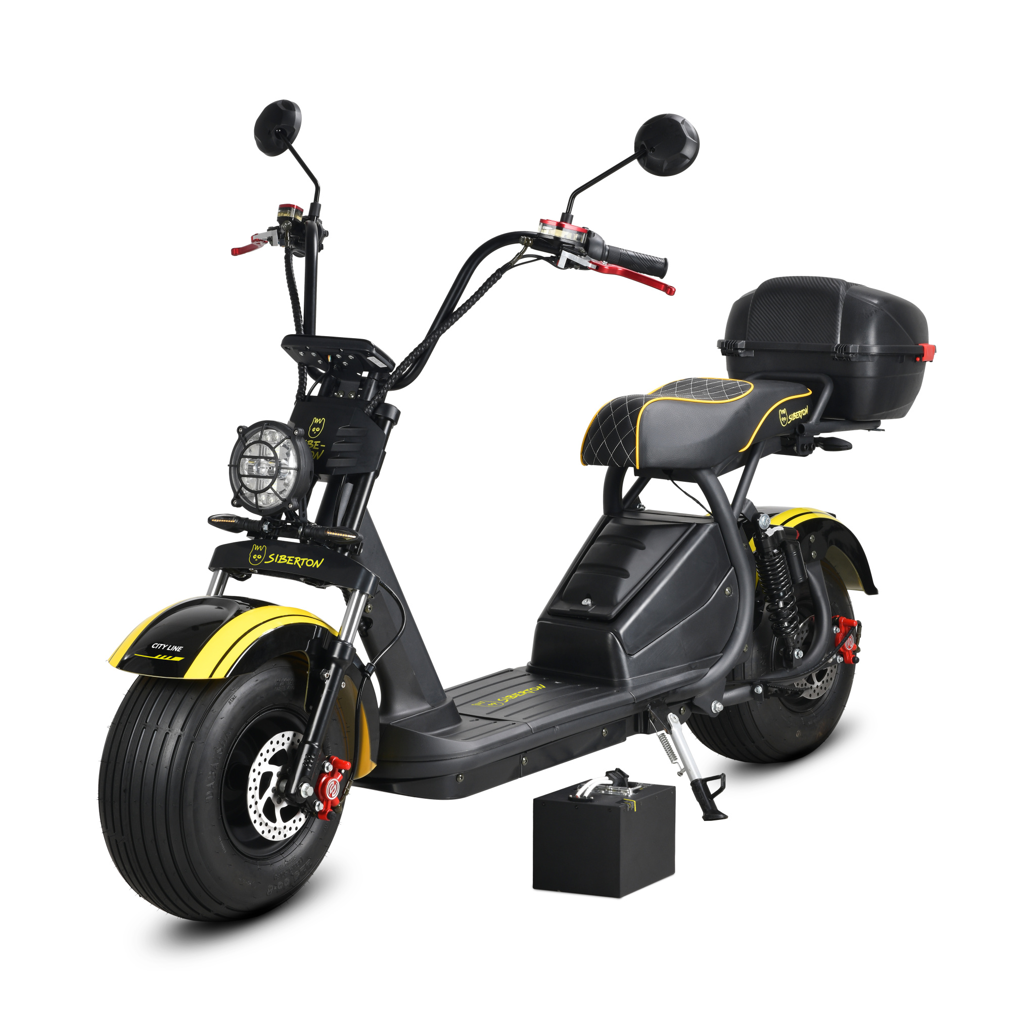 Электроскутер Siberton Pro 2000W 60V21Ah